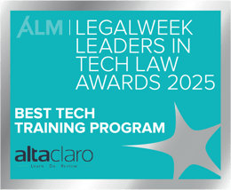 Legal Week Leaders in Tech Awards - Altaclaro_2025-1 Legal Week Leaders in Tech Awards - Altaclaro_2025-1